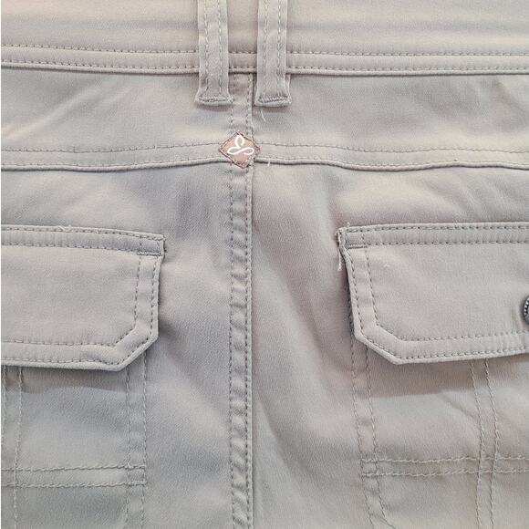 prAna Halle Convertible Pants Size 6 Low-Rise Bootcut Capris EUC - Picture 9 of 16